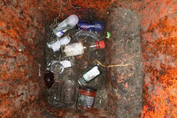 Abb. 10: Aussortierte recyclingf�hige Wertstoffe, Glas